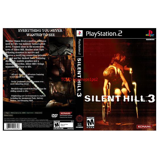 Silent hill 3 - Kaset PS2