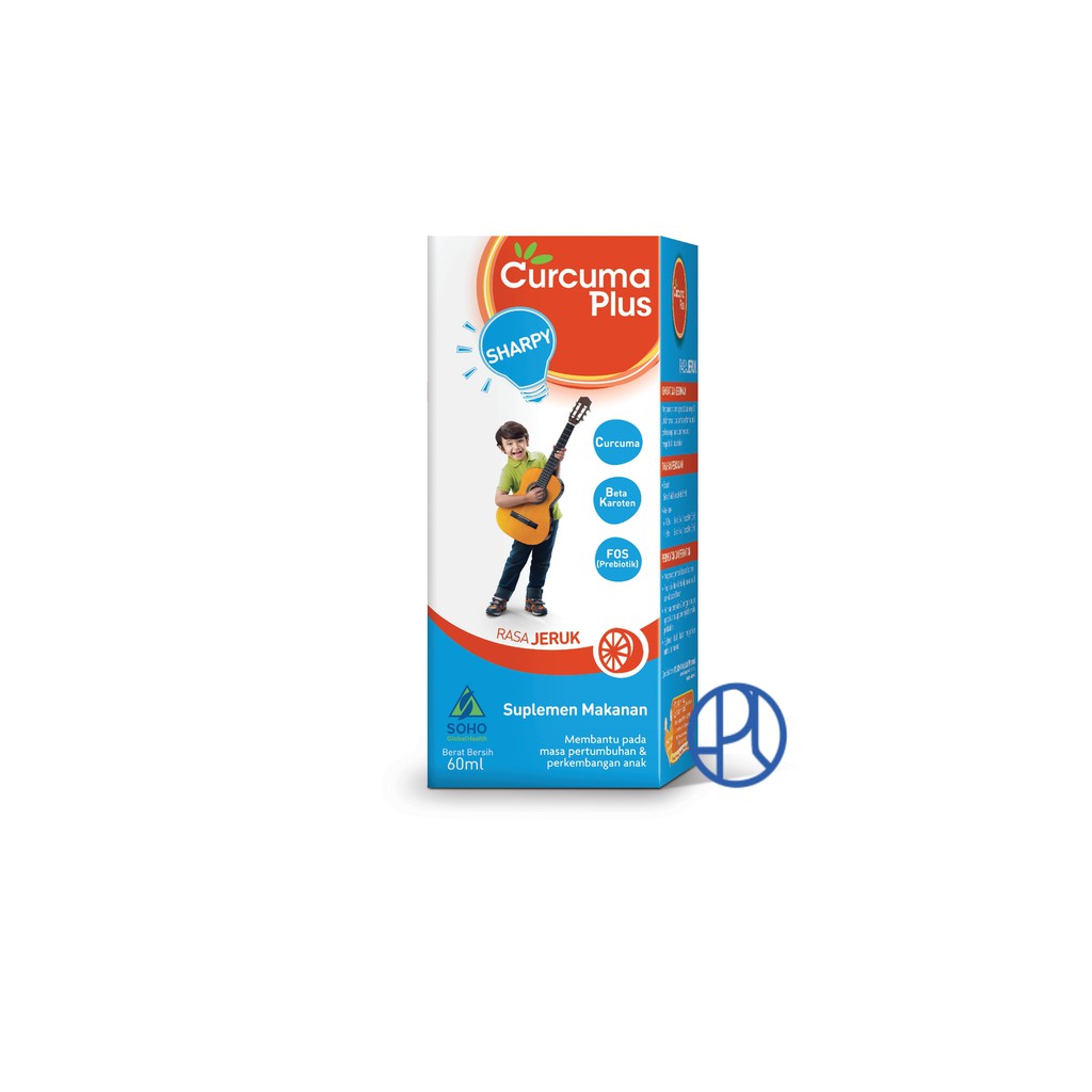 CURCUMA PLUS SHARPY 60ML RASA JERUK