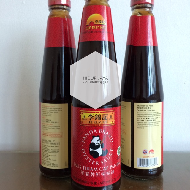 

Lee Kum Kee Panda Brand Oyster Sauce ( Saus Tiram ) 510gr
