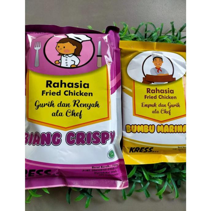 

TEPUNG BUMBU SIAP PAKAI BIANG CRISPY DAN BUMBU MARINASI FRIED CHICKEN