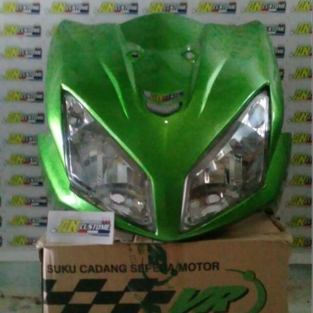 Tameng atau cover body depan beat fi esf mata 2 custom reflektor vario