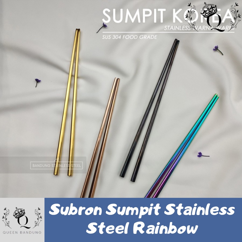 Subron Sumpit Stainless Steel Rainbow