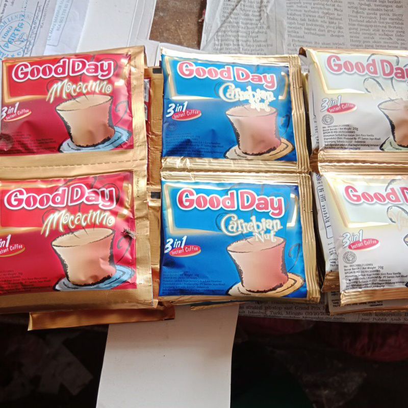 

Gooday 3In1 20Gr(Mocacino.Carebian.Vanila Latte)