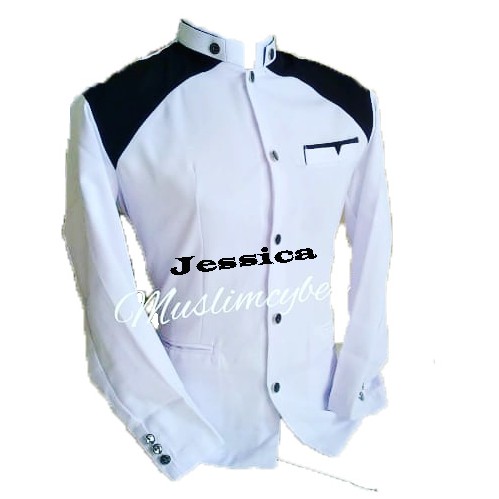 Jasko Polos Dewasa / Baju Muslim Jas Koko Pria / Baju Jas Model Koko