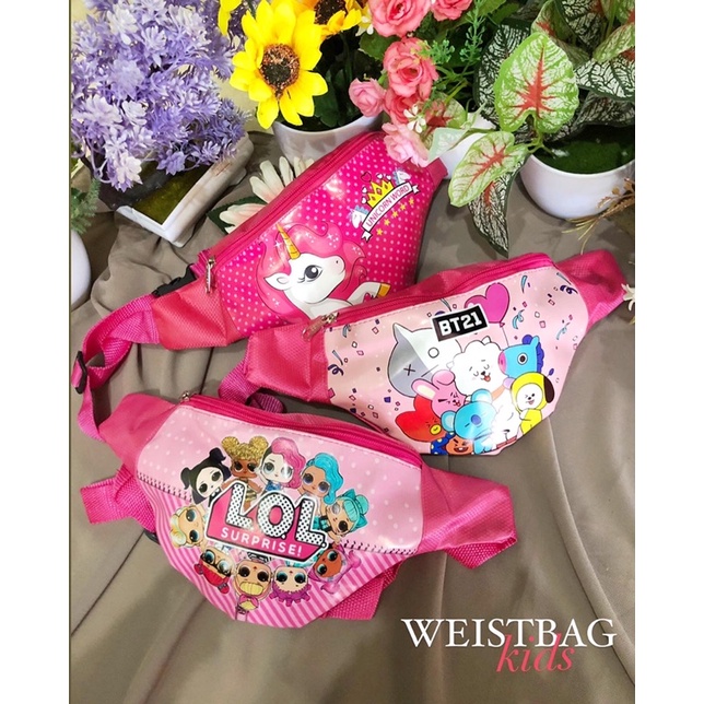 TAS PINGGANG ANAK-ANAK WEISTBAG ANAK / WAISTBAG ANAK