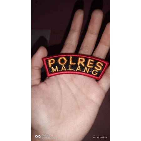 Bordir Timbul Polres Malang