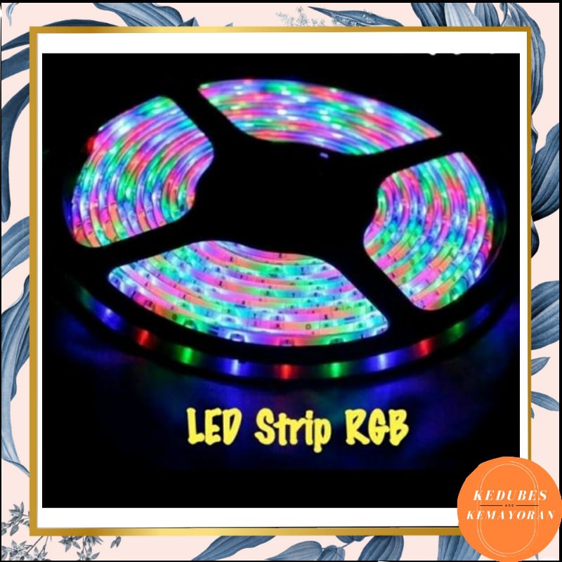 Lampu LED strip lamp RGB LED remote lampu Hias 3258 rgb / lampu strip 5050 RGB [kk]