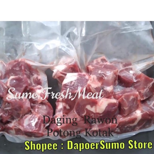 

Daging Sapi Rawon Potong Kotak 500gram