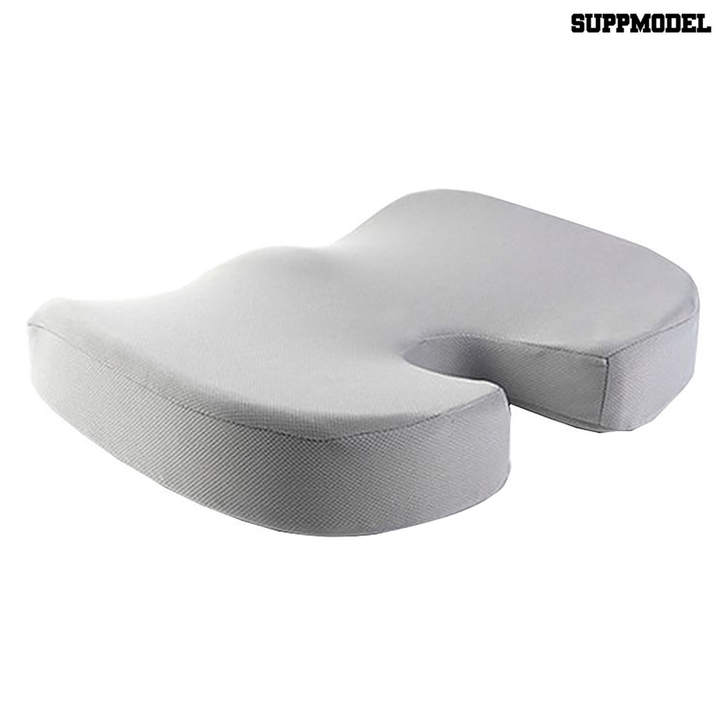 Suppmodel Bantal Duduk Memory Foam Gel Desain Ergonomis Nyaman Untuk Mobil