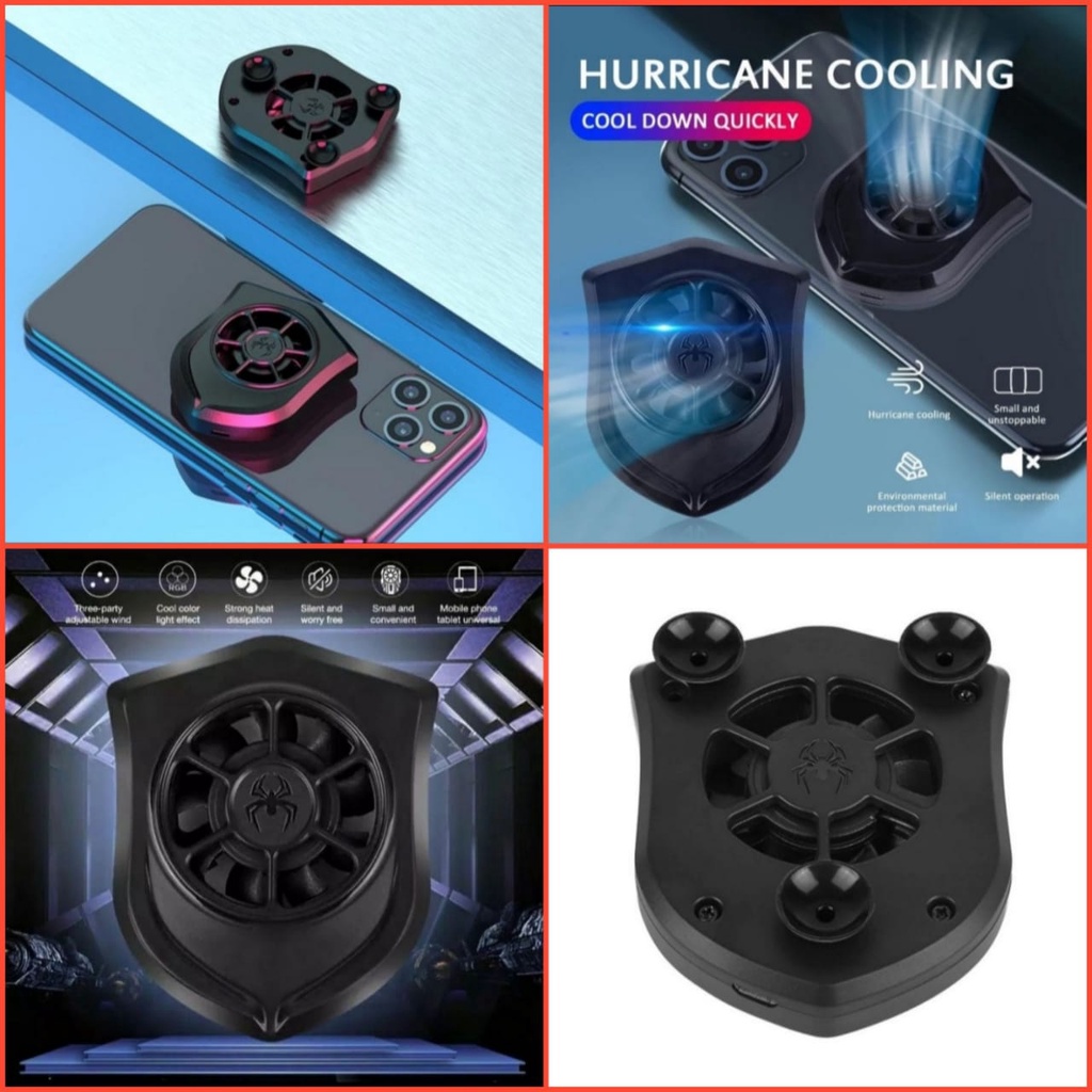 Kipas Pendingin HP Ponsel Fan Cooler Cooling HP Smart Phone  Fancooler HP Gaming Original