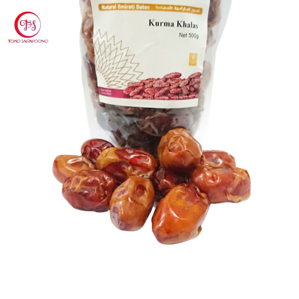 Kurma Khalas Saad 500 gr - Kholas Dates Al Sa'ad