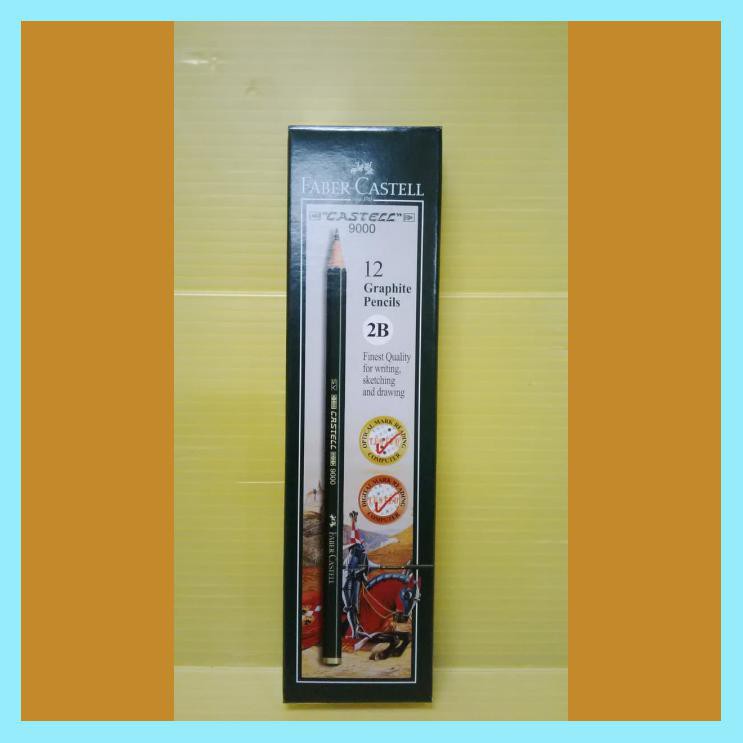 

PENSIL FABER CASTELL 2B (PACK 12 PCS)