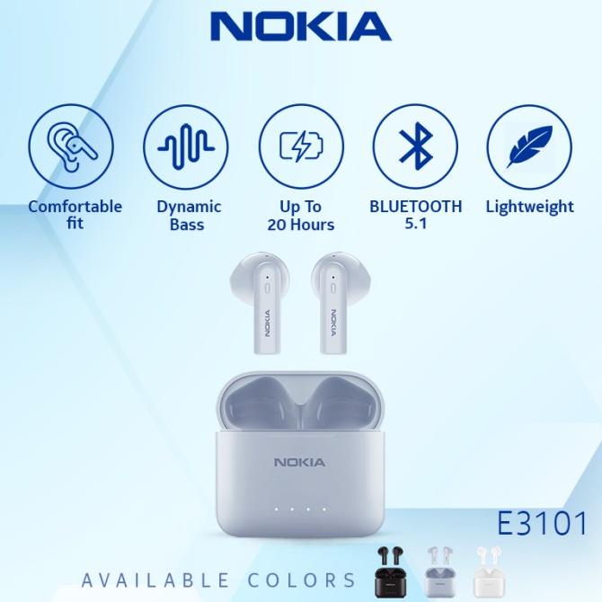 Nokia Essential True Wireless Earphones TWS E3101 - Blue