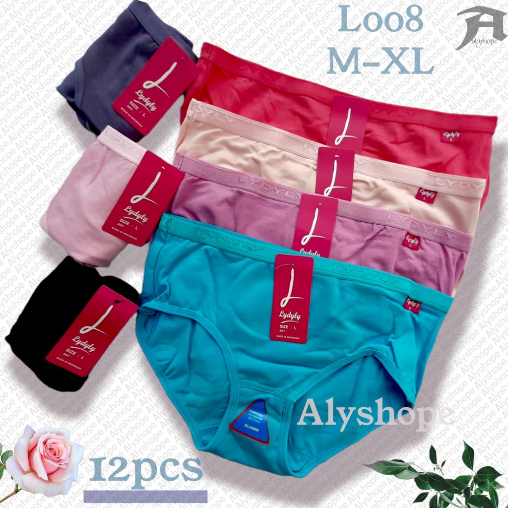 Grosir [1 losin] Celana dalam lydyly LD 008 | CD wanita Lydyly | pakaian dalam