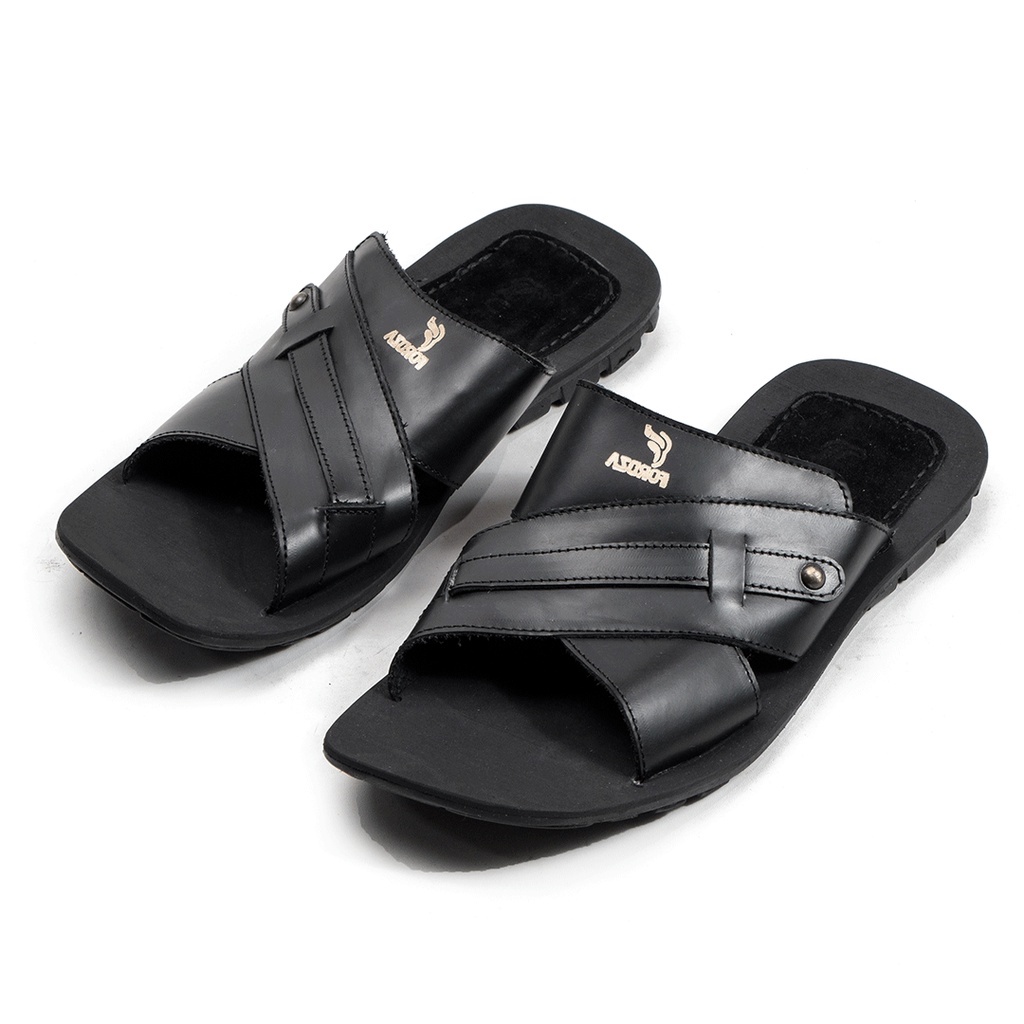 Sandal Pria Slop Kokop Premium Kulit Asli 501
