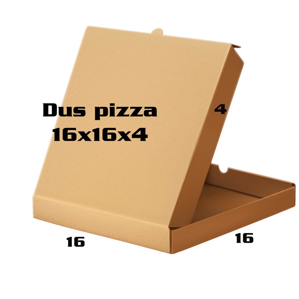 

(Min 10 pcs) klik 10 pcs 16X16X4 CM BOX KARDUS PACKING PIZZA / BAJU MURAH