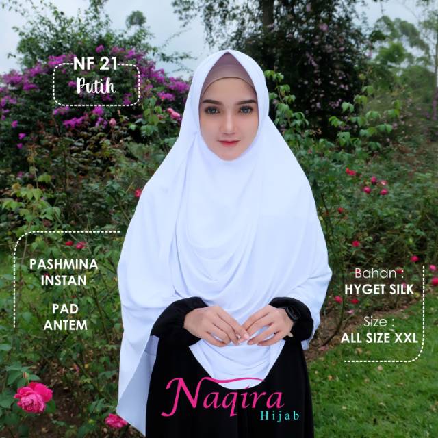 Naqira Hijab NF21 (Putih)