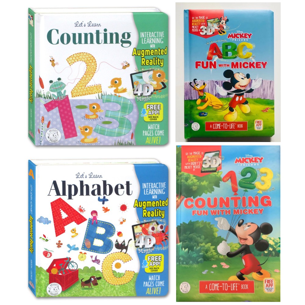 Buku AR Book learn 123 / abc dan 123 ABC BK0033