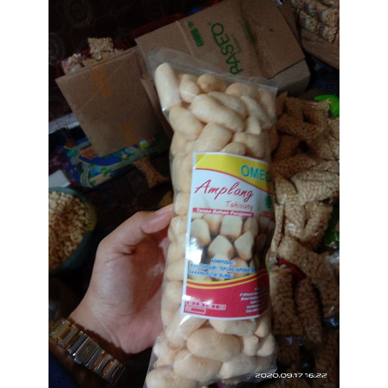 

Amplang Tenggiri bungkus +-100gr