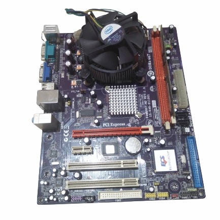 paket motherboard ecs,asus,gigabyte,msi LGA 775 ddr2 posesor Dual Core