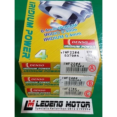 IWF Busi Dingin Denso Iridium Busi Motor 2Tax Vespa RX K King Z RG-R