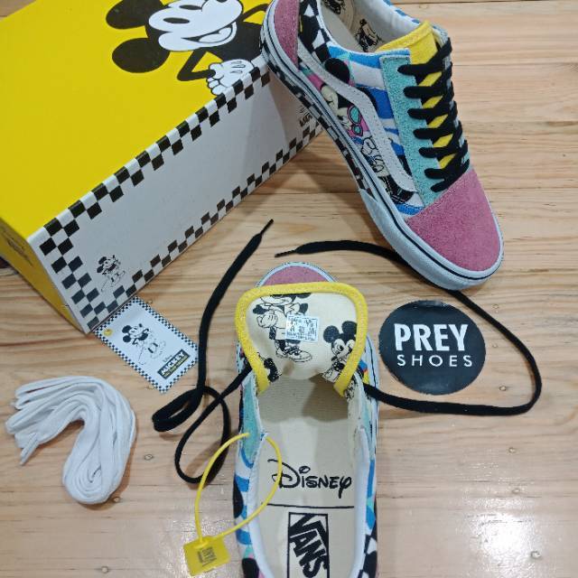 VANS OLD SKOOL DISNEY 80S MICKEY TRUE WHITE