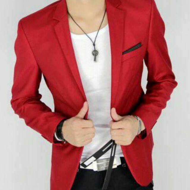 JAS RESMI, JAS MURAH, JAS SANTAI, BLAZER PRIA, BLAZER MURAH, BLAZER KOREA, BLAZER MERAH