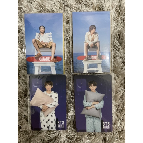 message card mc pc bts bangtan butter taehyung jungkook btsw world coupon namjoon jin jhope suga jim