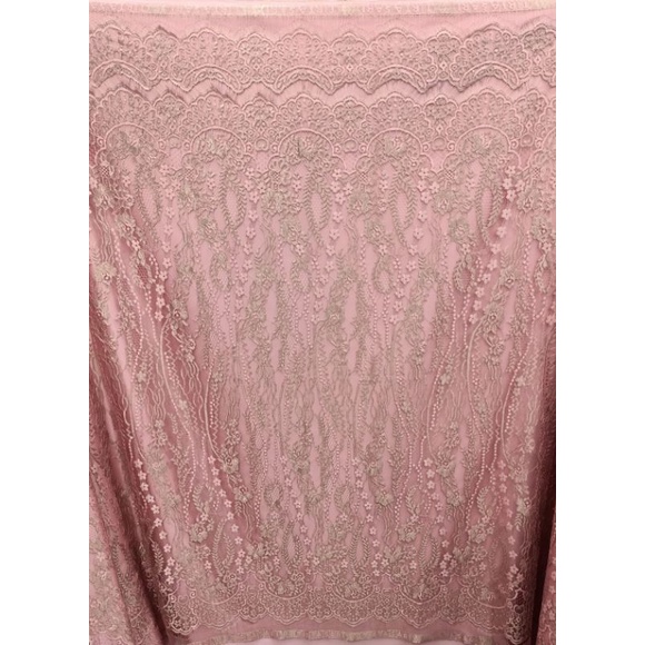 (SetiaTextile) Brukat Brokat Motif Semi Prancis Premium Kuliatas Terbaik