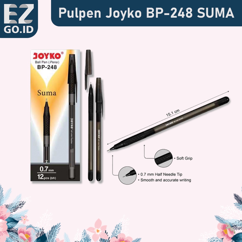 Jual Pulpen Joyko Joyco Ballpen Bp Suma Satuan Atau Satu Pack Lusin Isi Shopee