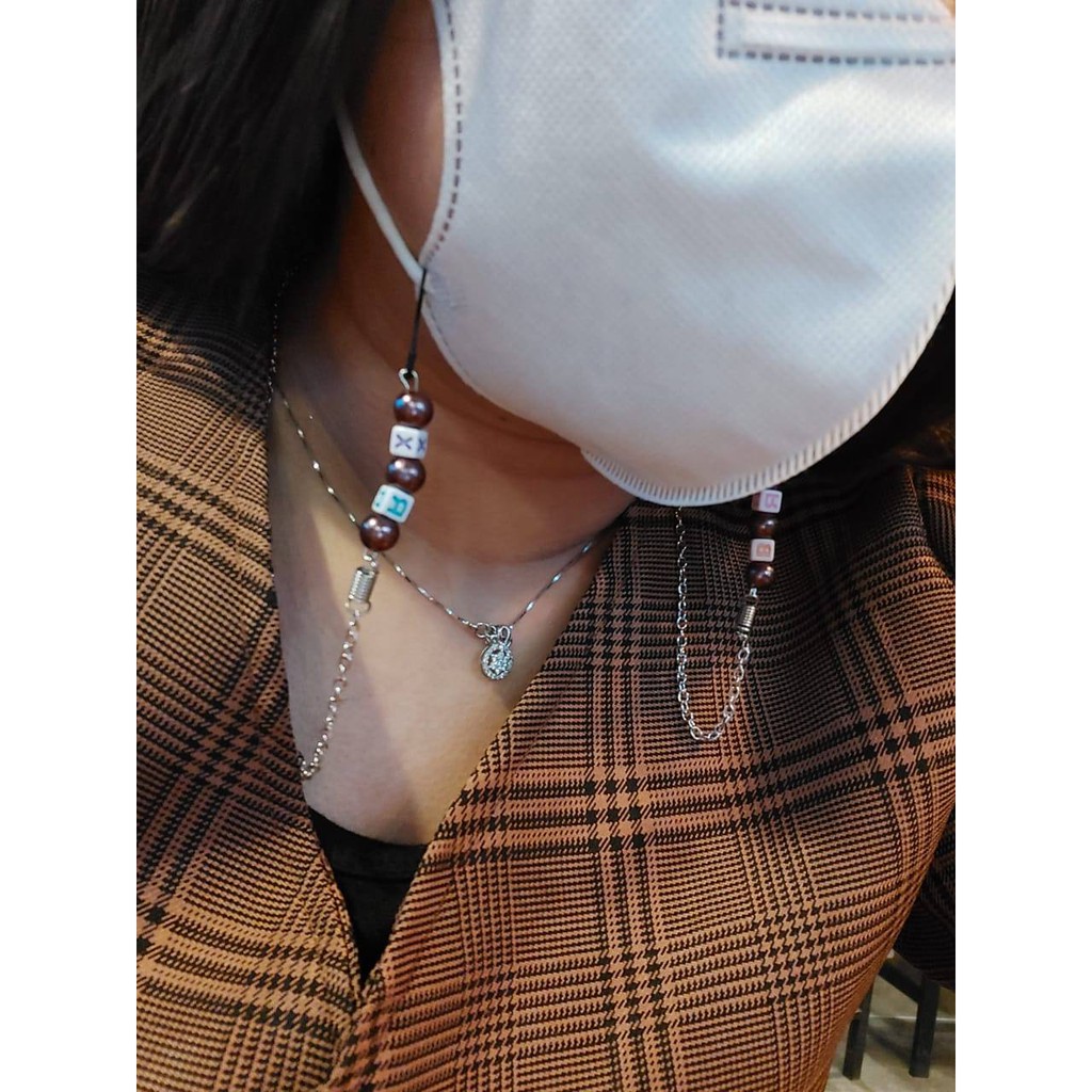 KALUNG MASKER RANTAI WANITA / GANTUNGAN MASKER MURAH / TALI MASKER / STRAP MASKER