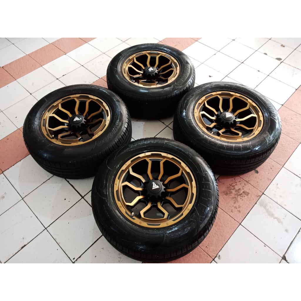 velg seken bekas ring 18x9 pcd 6x139 seken bekas muurah plus ban bekas