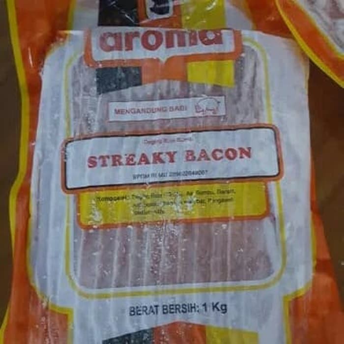 

PORK STREAKY BACON AROMA (1kg perpak)