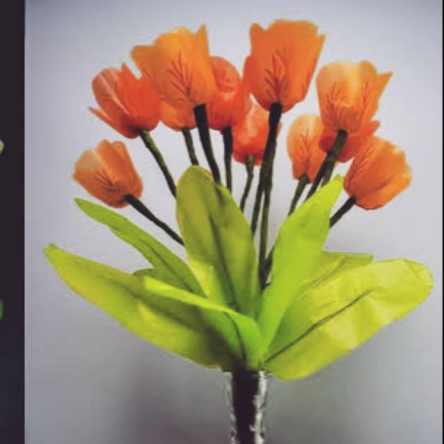 Bunga Tulip Plastik