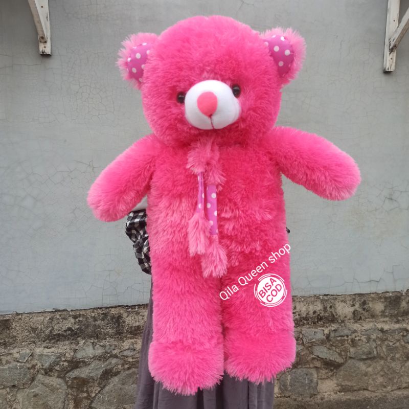 boneka BEAR syal TANGGUNG 50CM