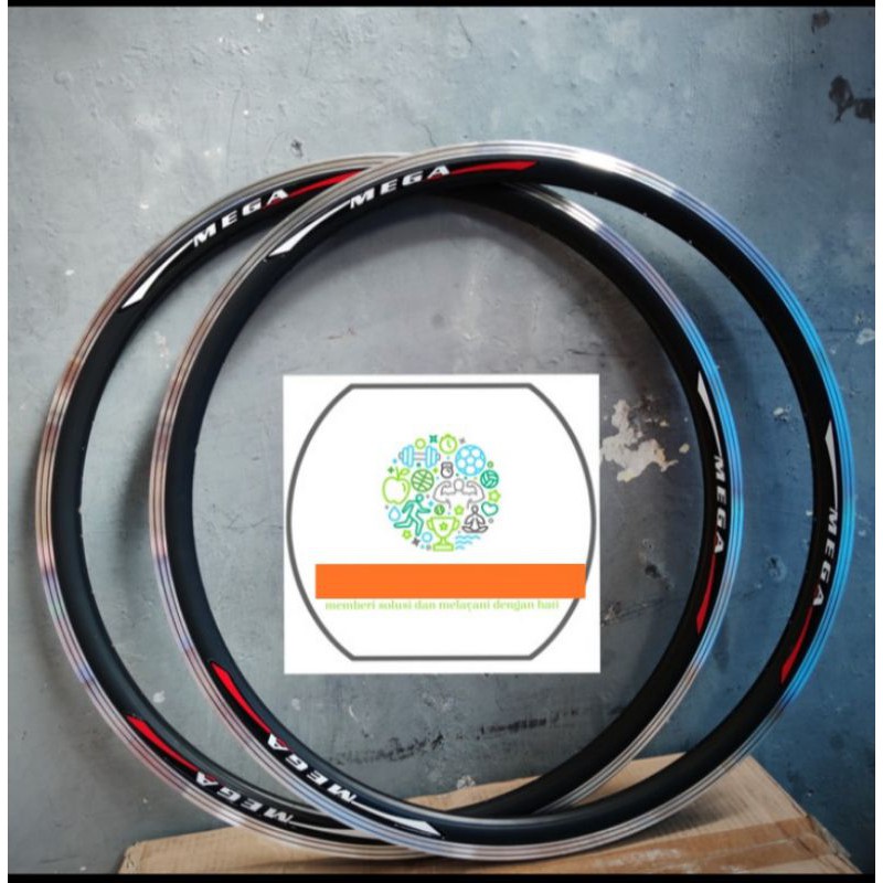 Velg Sepeda MTB 26 Mega Alloy Double Wall