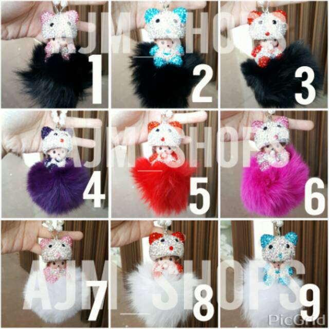 Gantungan spion monchici