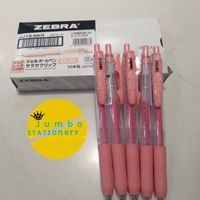 

Zebra Sarasa 0.5 Milky Red