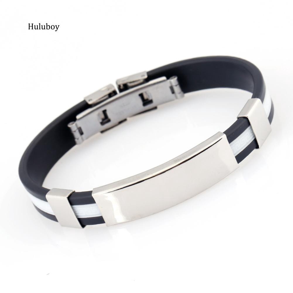 Hlby Gelang Bangle Bahan Silikon Adjustable untuk Hadiah Ulang Tahun