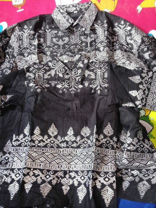 Couple Batik Keluarga || Setelan Couple Batik Ayah Ibu Anak Cewek Cowok || Couple Batik Family Gamis