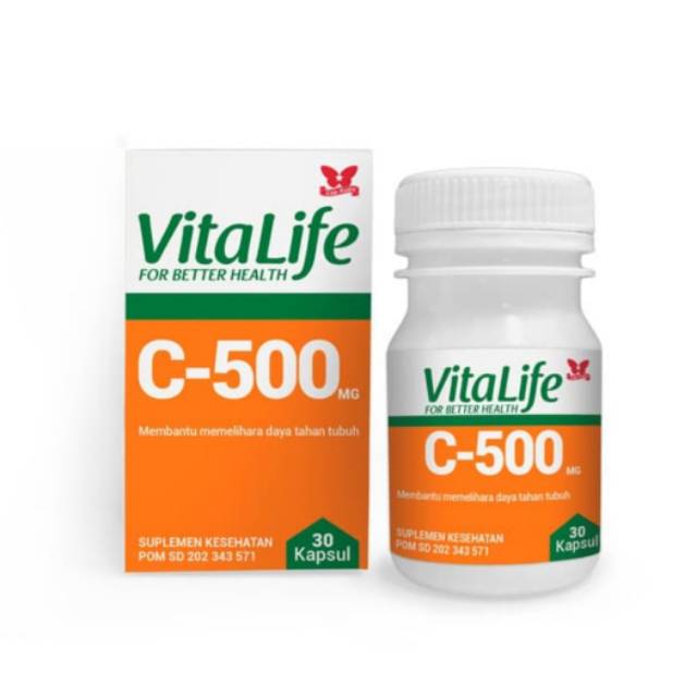 Suplemen Kesehatan Vitalife Vitamin C 500 mg