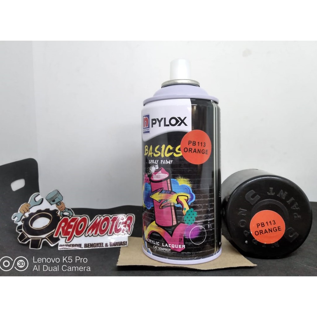 

Pylox Pilox Basic Atau Cat Semprot Nipon Paint Pilok PB 113 Orange Original Nippon Paint