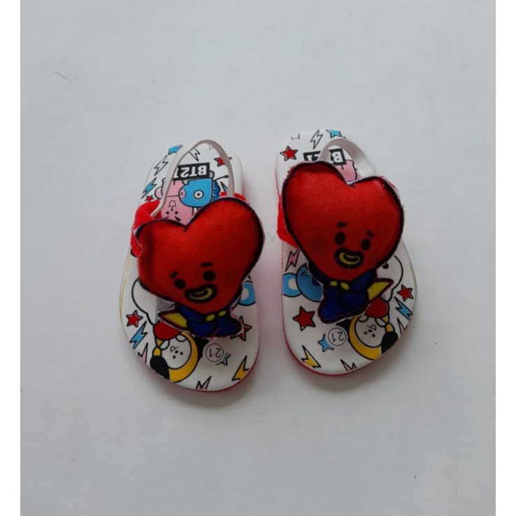 SANDAL BABY ANAK CANTIK MOTIP BT21 NEW