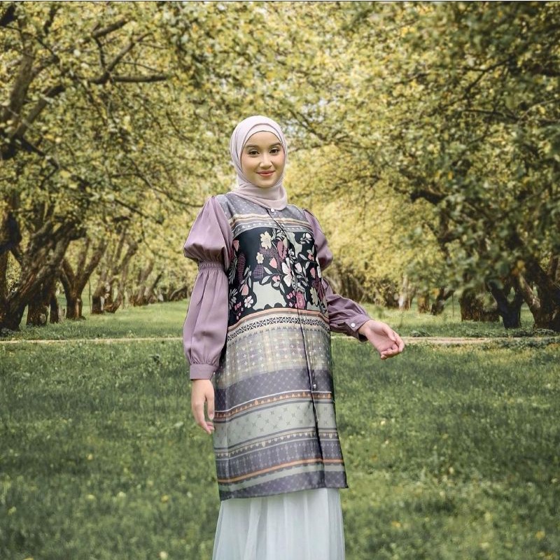 BINAR BLOUSE BY VANILLA HIJAB ORI