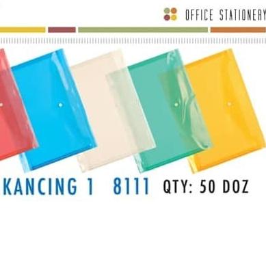 

❄ Map Kancing 1 Punggung BIG Folio 8111 (1 Pak isi 12 Biji) - Merah ♖