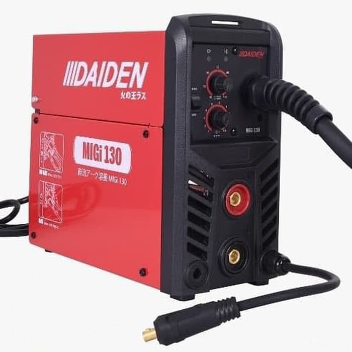 Mesin Las Co 2 / MIG MAG 130 Ampere Gasless DAIDEN MIGi130 MIGi 130