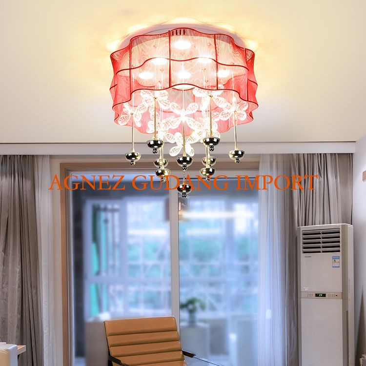 2021 Baru Kamar Tidur Cahaya LED Bluetooth Musik Kristal Lampu Modern Minimalis Ruang Tamu