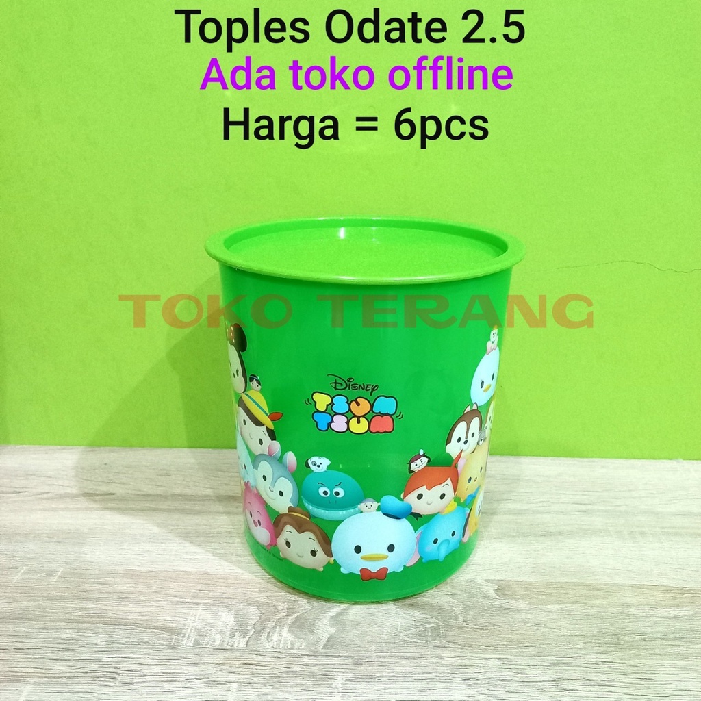 6PCS Toples Odate 2.5 toples jajan calista
