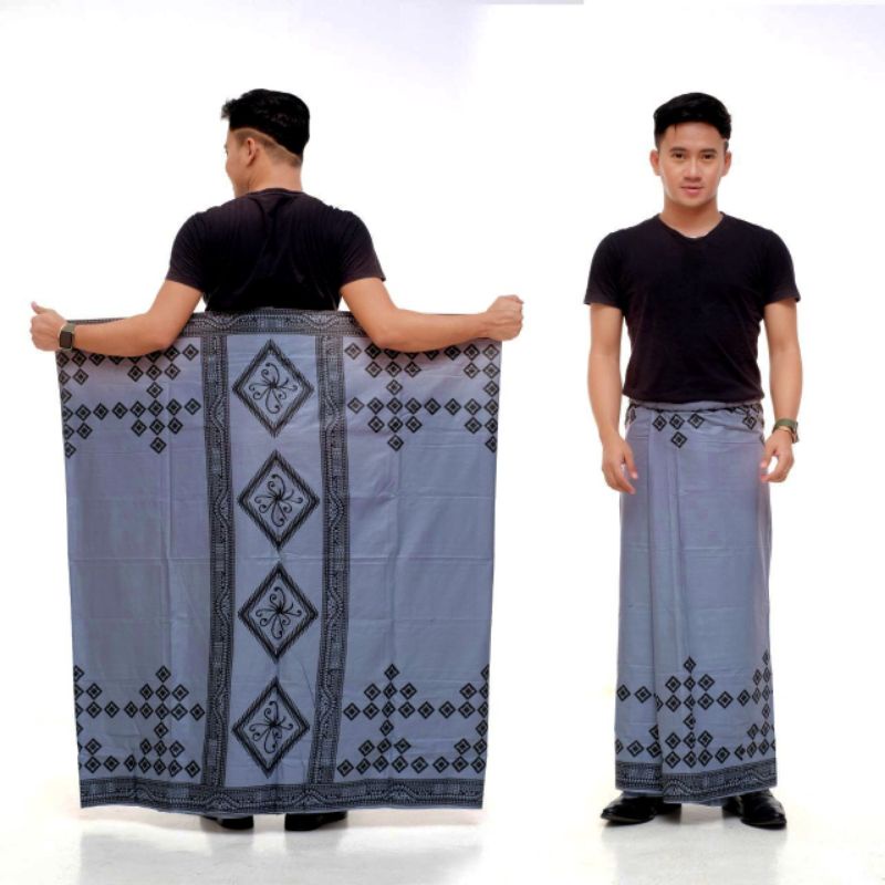 SARUNG PRIA TERBARU MOTIF TEROMPAH SHOLAT DEWASA SARUNG MOTIF BALIMUN SARWON-Jordanabu