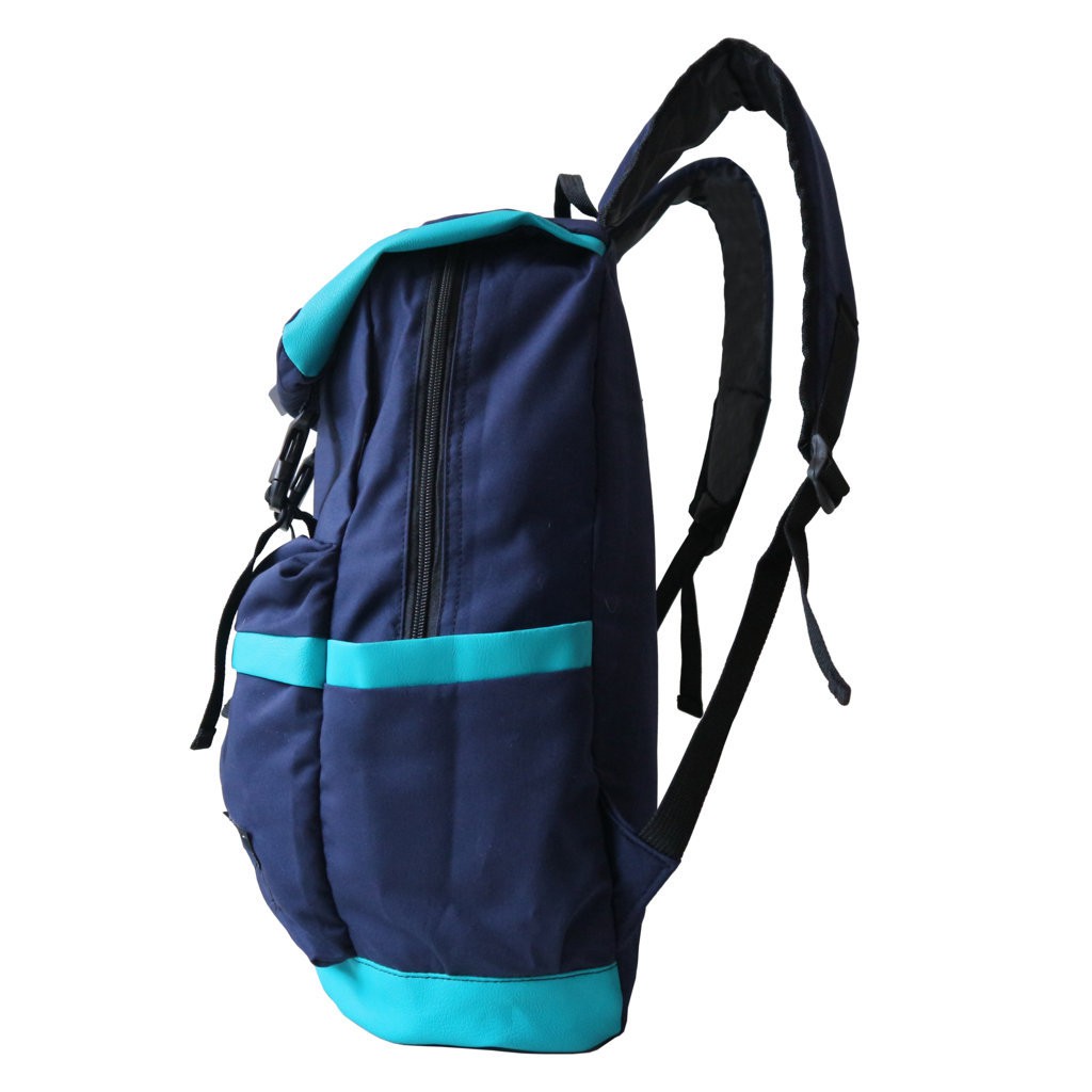 Tas Ransel Punggung Distro Backpack Remaja Cewek Wanita Sano Warna Tosca Keren Kekinian Bagus Bahan Tebal